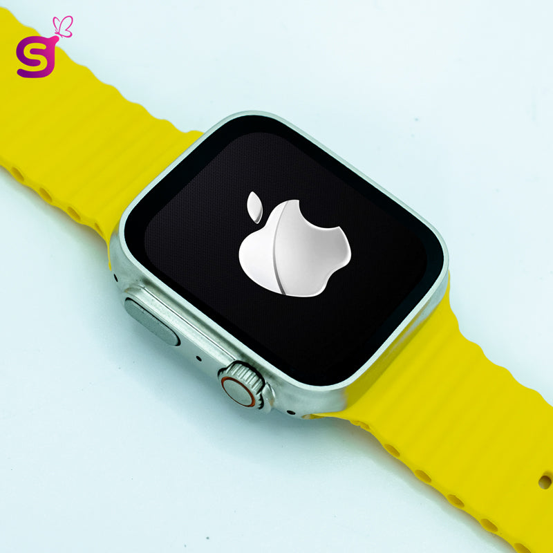 Apple Watch Ultra Series 8 with Apple Logo With Screw Wireless Charging Smartwatch