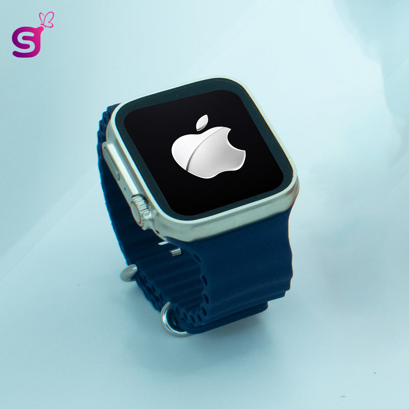 Apple Watch Ultra Series 8 with Apple Logo With Screw Wireless Charging Smartwatch