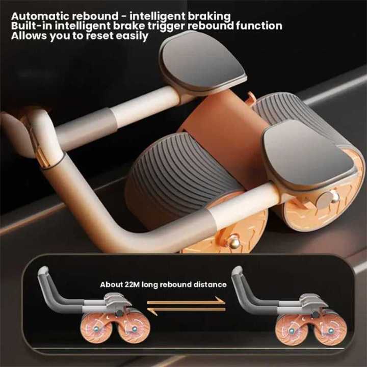 Automatic AB Abdominal Exercise Roller With Elbow Support Workout Equipment