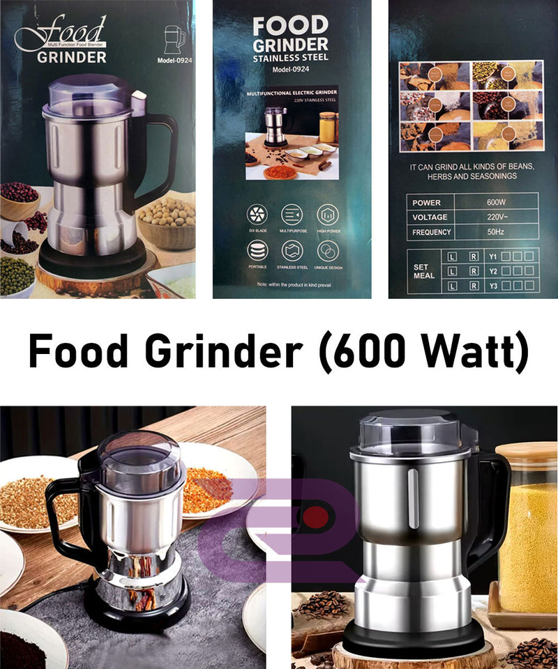 High Power Multifunctional Electric Stainless Steel Food Grinder