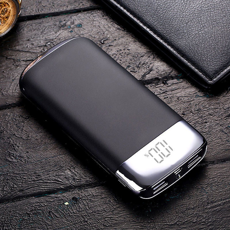 20000mAh Portable Power Bank With LED Digital Display Double USB Output Powerbank for Android or iPhone
