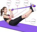 4 Tube Resistance Bands Sit-Up Pull Rope Reducer Sport Workout Fitness Equipment