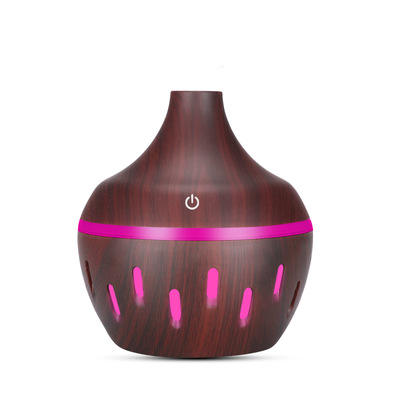 USB Air Humidifier Aroma Diffuser Mist Wood Grain Oil Aromatherapy 7 LED Light. GsmartBD Best Online Shop