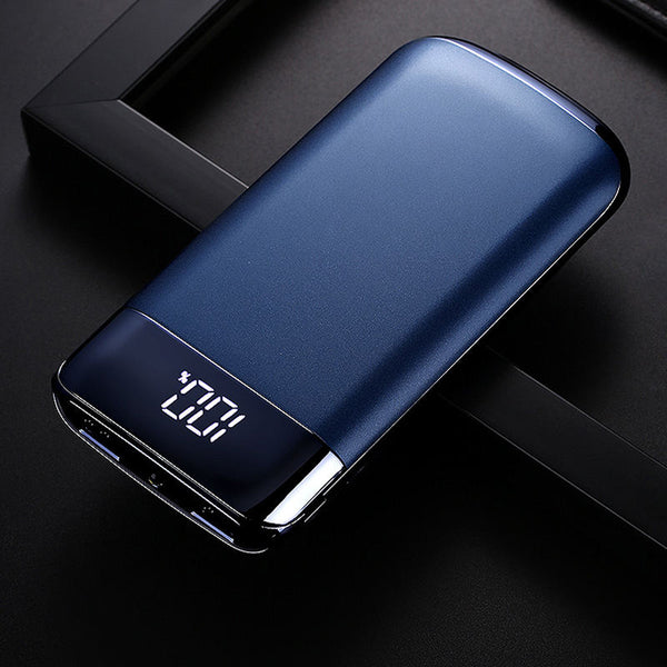 20000mAh Portable Power Bank With LED Digital Display Double USB Output Powerbank for Android or iPhone