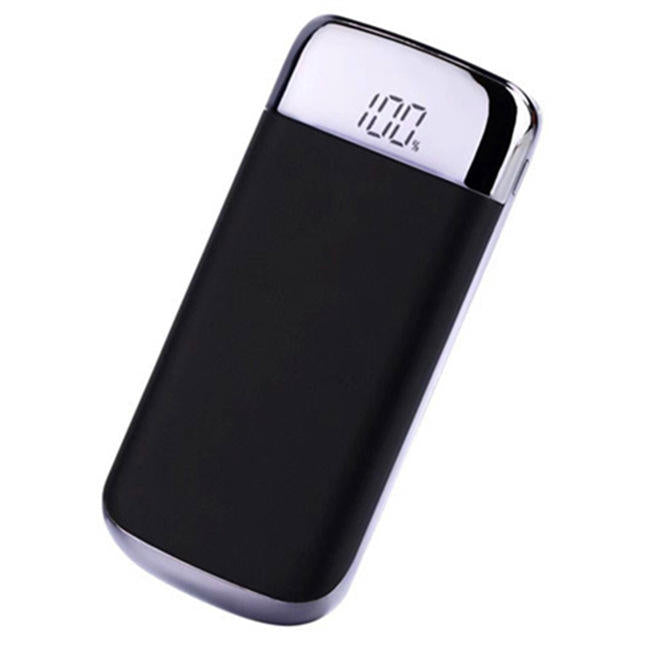 20000mAh Portable Power Bank With LED Digital Display Double USB Output Powerbank for Android or iPhone