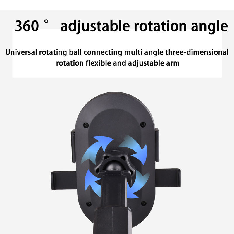 360 Degree Auto Rotatable Adjustable Car Phone Holder High Strength Suction Mobile Phone Mount