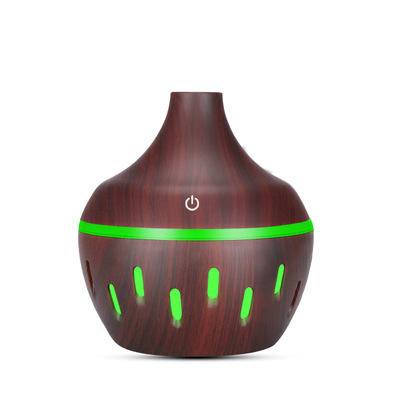 USB Air Humidifier Aroma Diffuser Mist Wood Grain Oil Aromatherapy 7 LED Light. GsmartBD Best Online Shop