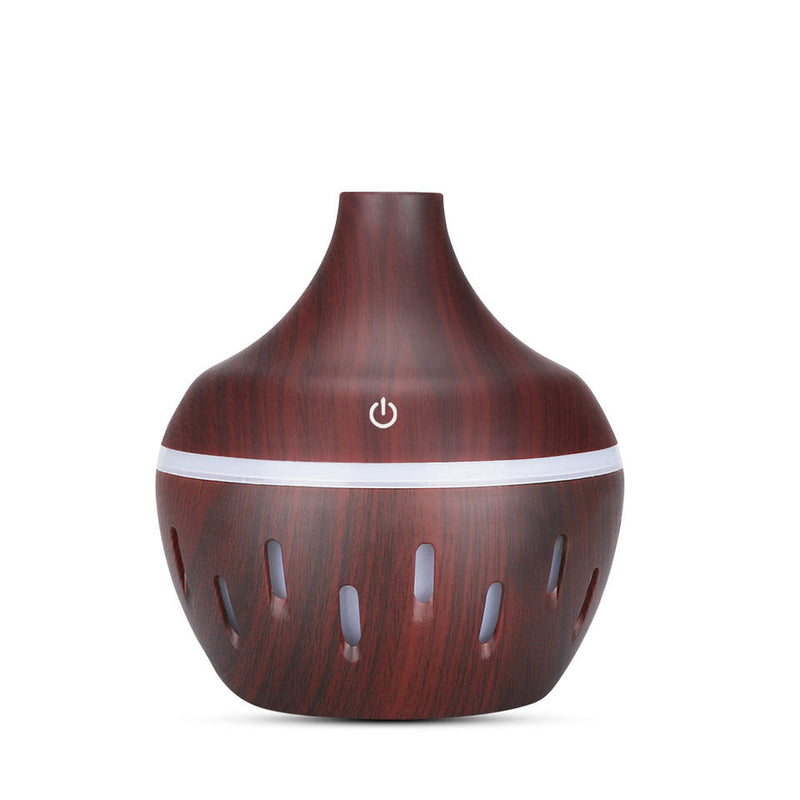 USB Air Humidifier Aroma Diffuser Mist Wood Grain Oil Aromatherapy 7 LED Light. GsmartBD Best Online Shop