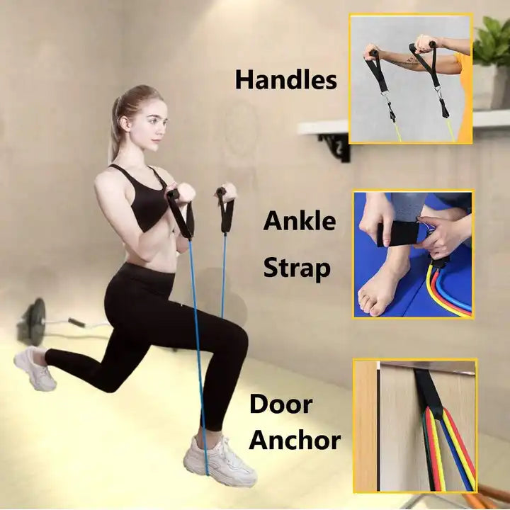 Gym Fitness Equipment Exercise Pull Rope Exercise Resistance Bands