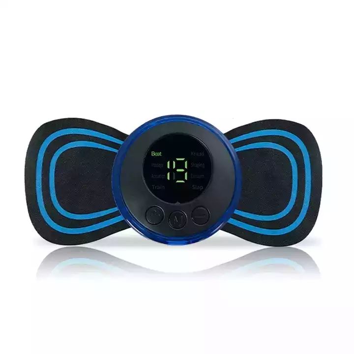 Mini Electric EMS Portable Neck Massager Relaxation Cervical Body Massage Stick Patch