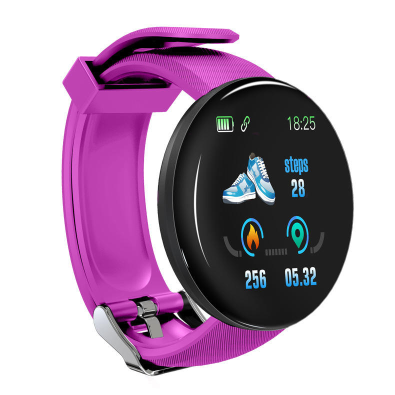 D18 Bluetooth Sport Heart Rate Fitness Tracker Waterproof Smart Watches