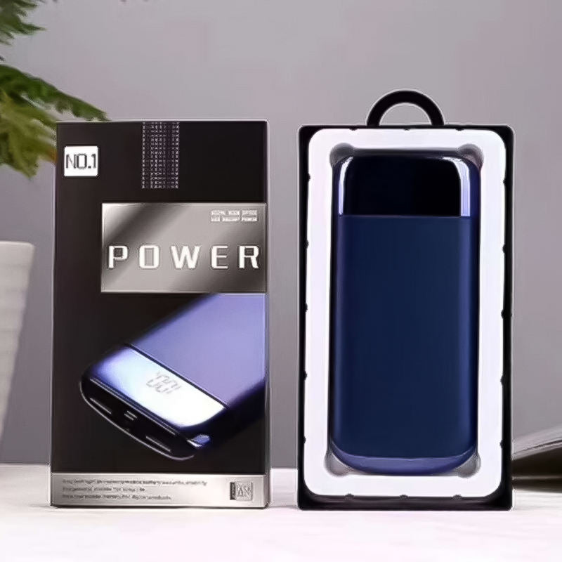 20000mAh Portable Power Bank With LED Digital Display Double USB Output Powerbank for Android or iPhone