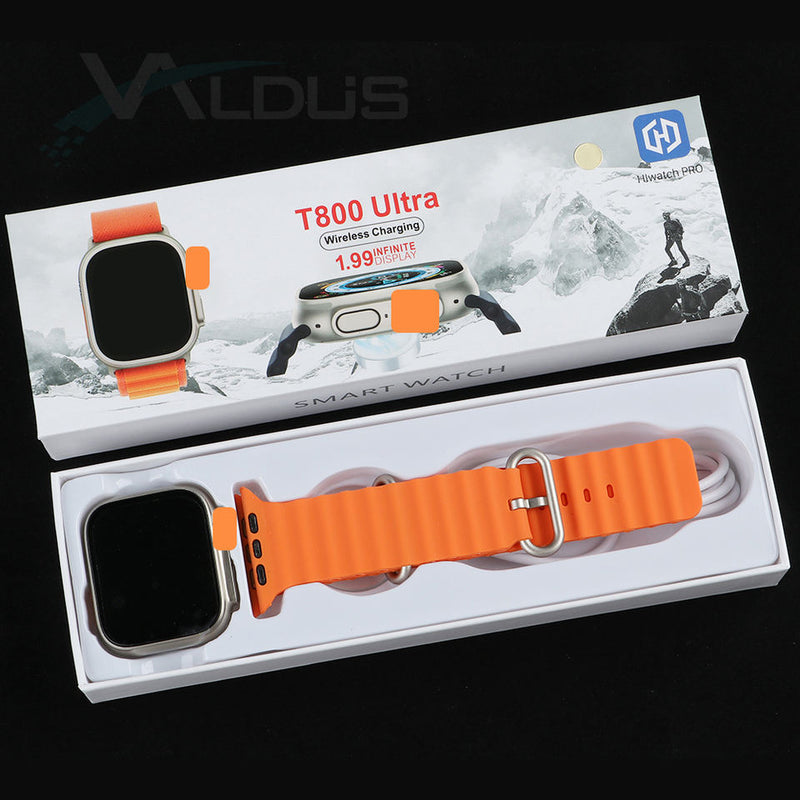 Premium T800 Ultra Smartwatch Series 8 with Wireless Charging Waterproof Smartwatch. GsmartBD Best Online Shop