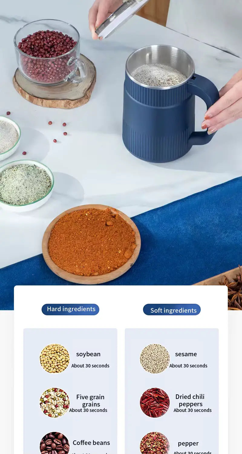 Multifunctional Smart Electric Food Grinder Machine High Power Grinder Machine