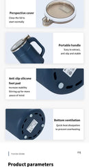 Multifunctional Smart Electric Food Grinder Machine High Power Grinder Machine