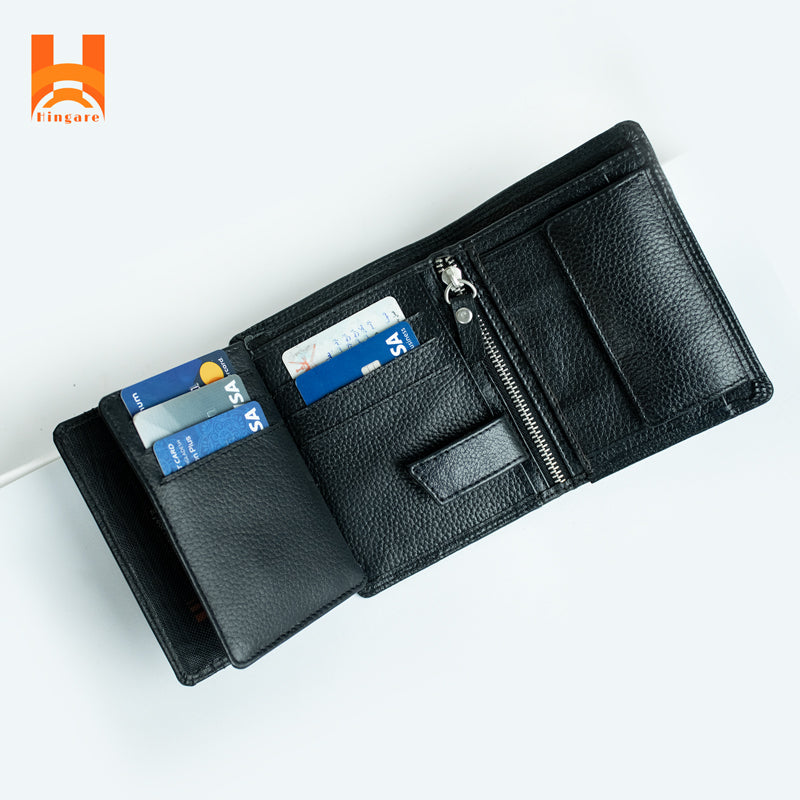 Hingare Supper Quality Leather Hi-Full Medium Wallet 100% Genuine Leather Wallet