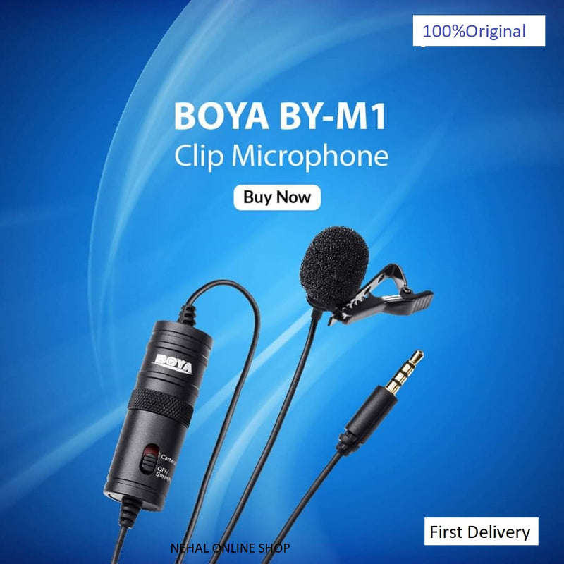 Original Boya M1 best quality microphone | GsmartBd Best Online Shop