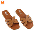 Hingare Genuine Leather Flats Women Sandal Cross Strap Ladies Shoes