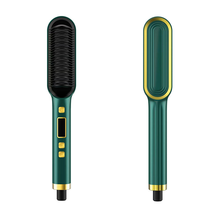  Electric Heating Hair Straightener Brush Comb Hot Quick Styling Curler. GsmartBD Best Online Shop.