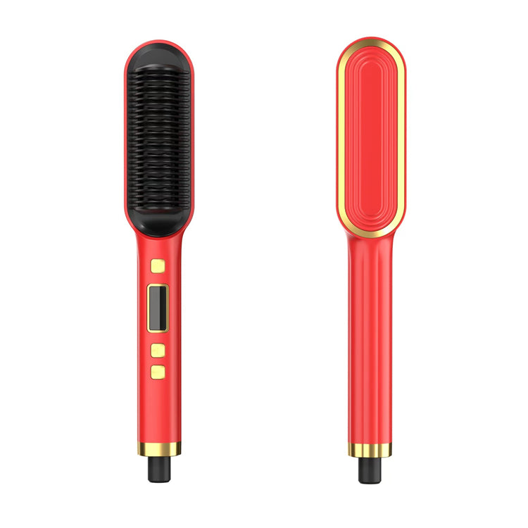  Electric Heating Hair Straightener Brush Comb Hot Quick Styling Curler. GsmartBD Best Online Shop.