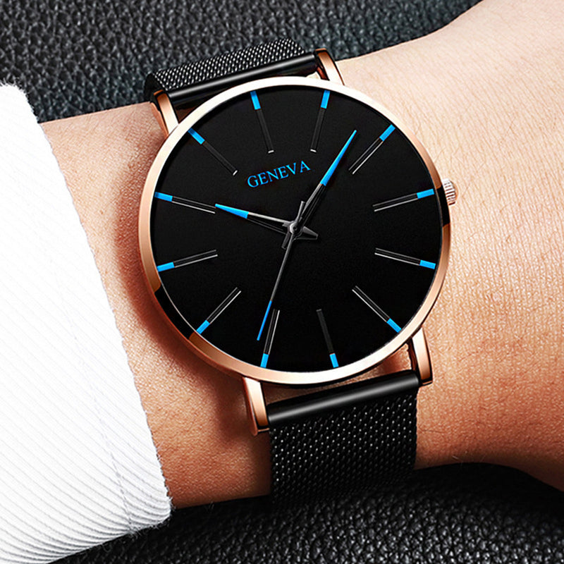 GENEVA Luxury Fashion Quartz Stainless steel Wrist watches. GsmartBD Best Online Shop