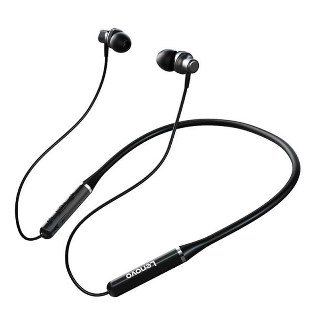 Lenovo HE05 Bluetooth Magnetic Neckband Earphones IPX5 Waterproof. GsmartBD Best Online Shop