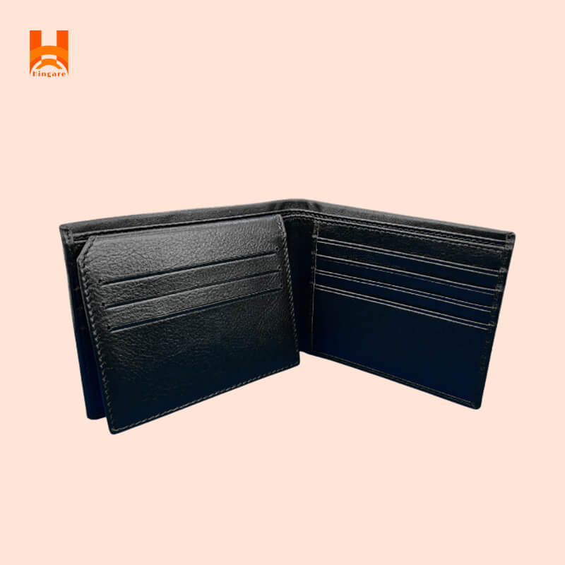 Pull Up Hingare Brand100% Genuine Leather Medium Wallet
