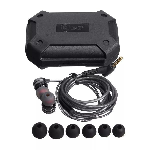 QKZ DM9 Original Earphones Black dm 9. GsmartBD Best Online Shop